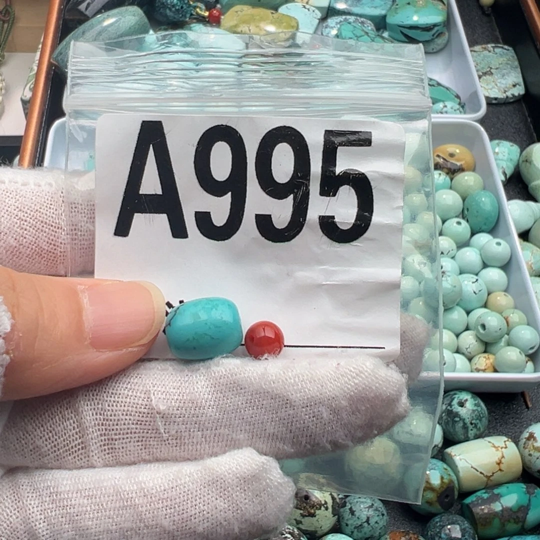 未镶嵌卡9桶珠南红玛瑙