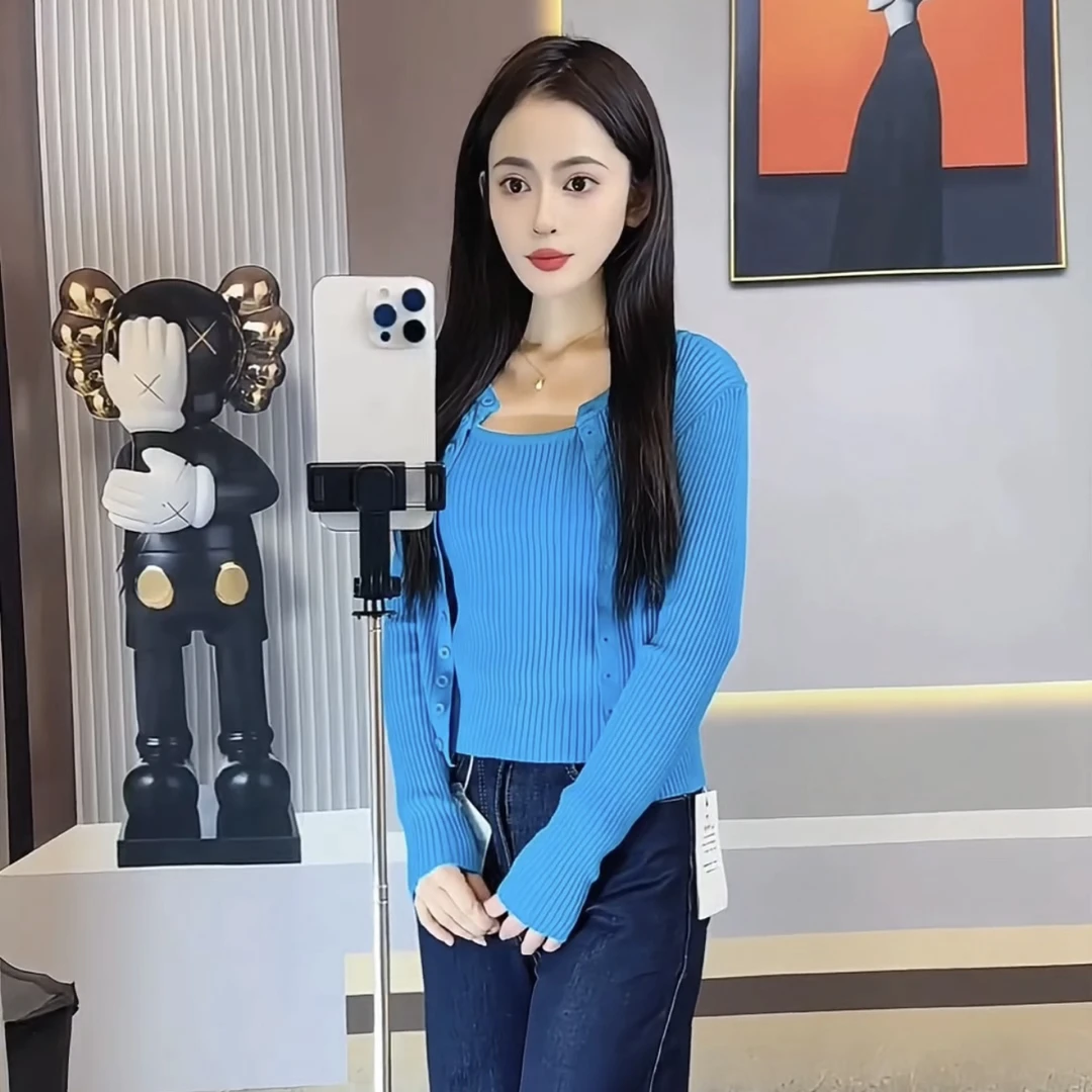 扣号链接—打底长袖针织毛衣（下单备注编码）