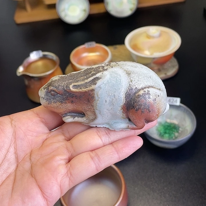 燃薪柴烧茶器摆件