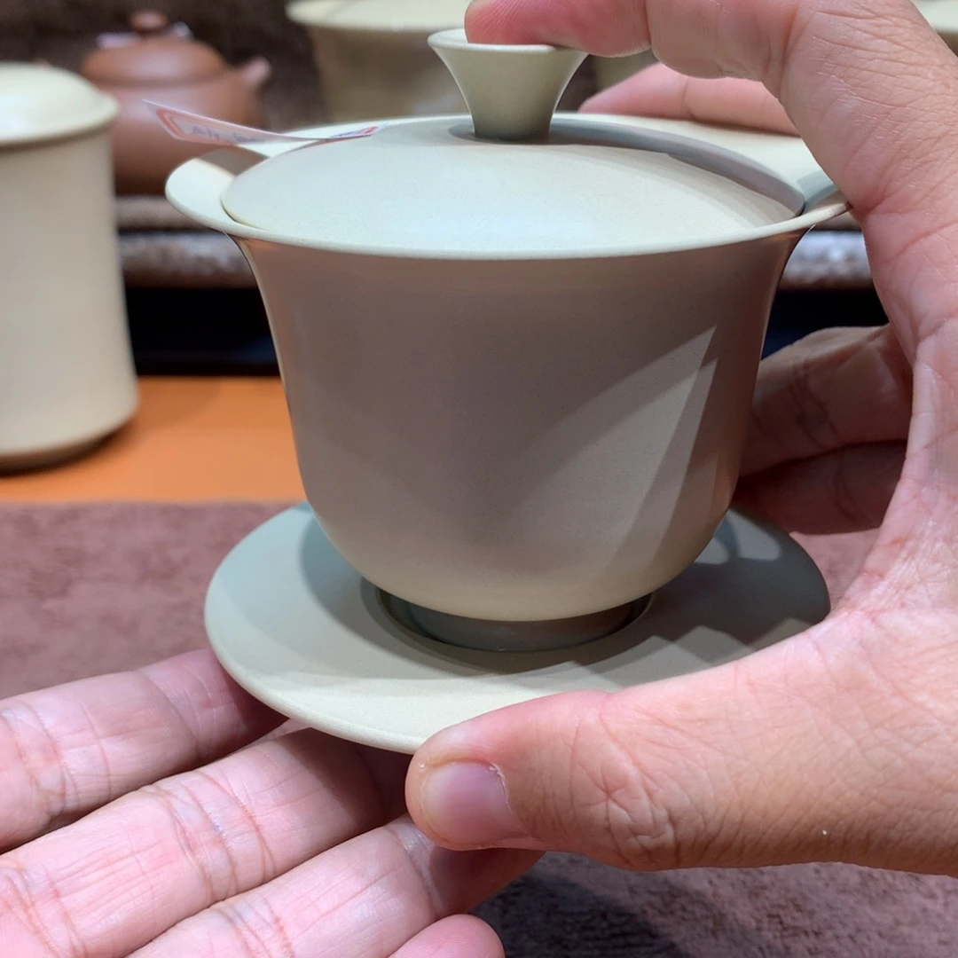 *****泥塑放漏160毫升瑕疵铃铛盖碗