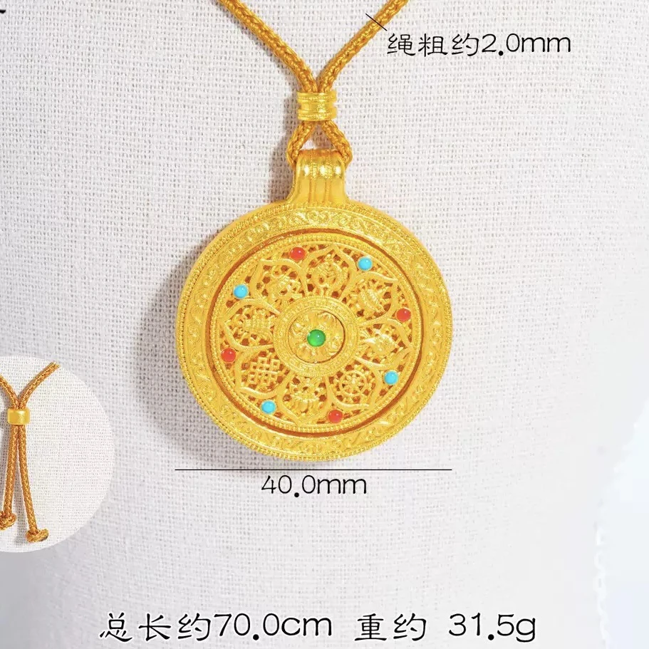 【抖音好货】孟加拉赤金豆豆提炼手工改款【古法素圈】精工版可佩戴