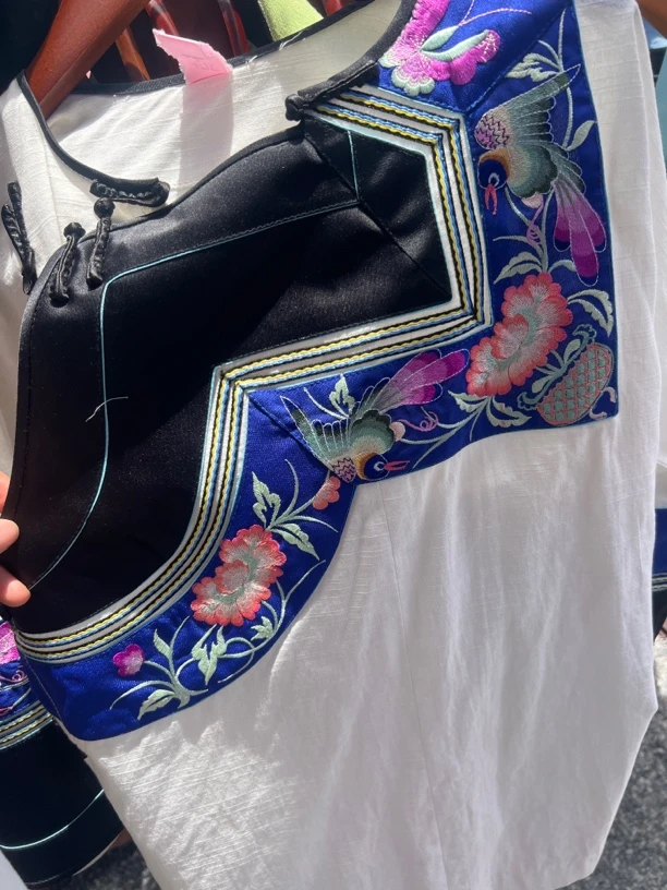 湘西苗族民族风刺绣上衣单衣