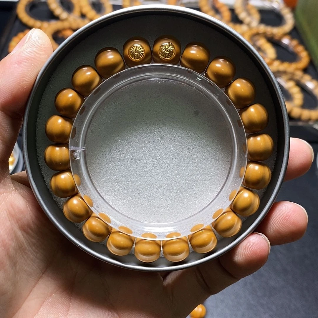 猴头核桃手串双标四花鲨鱼鳍尺寸11左右全品36号