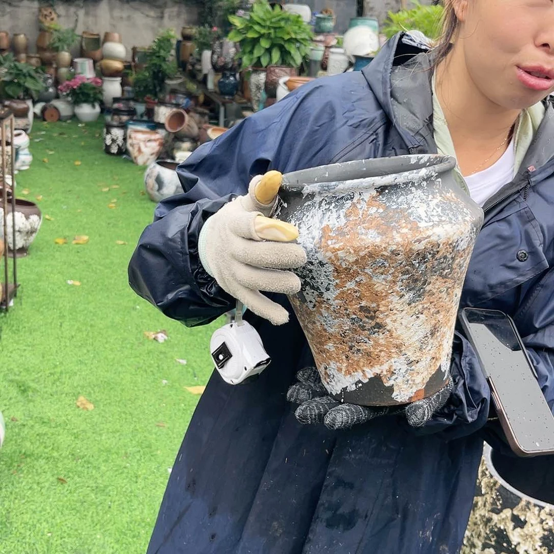 紫砂花盆王嫂花盆0609-542小 高22口17