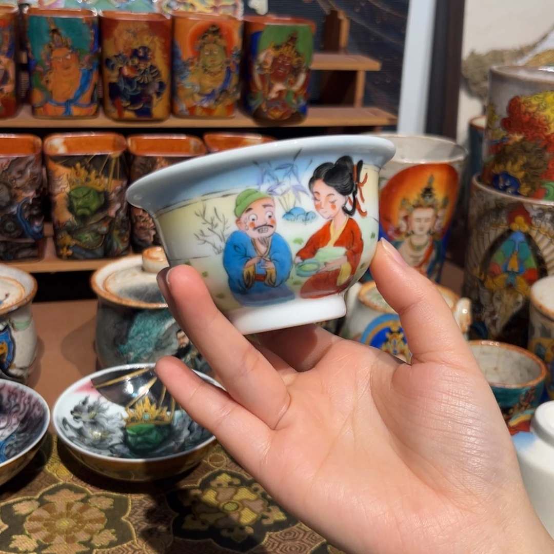 人物景德镇陶瓷工艺作品欣赏