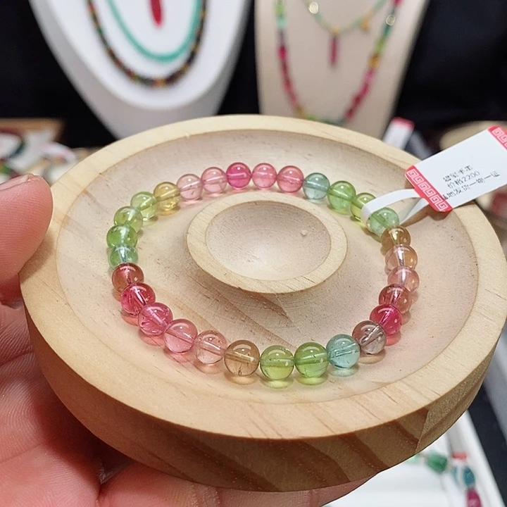 碧玺手链未镶嵌碧玺手链