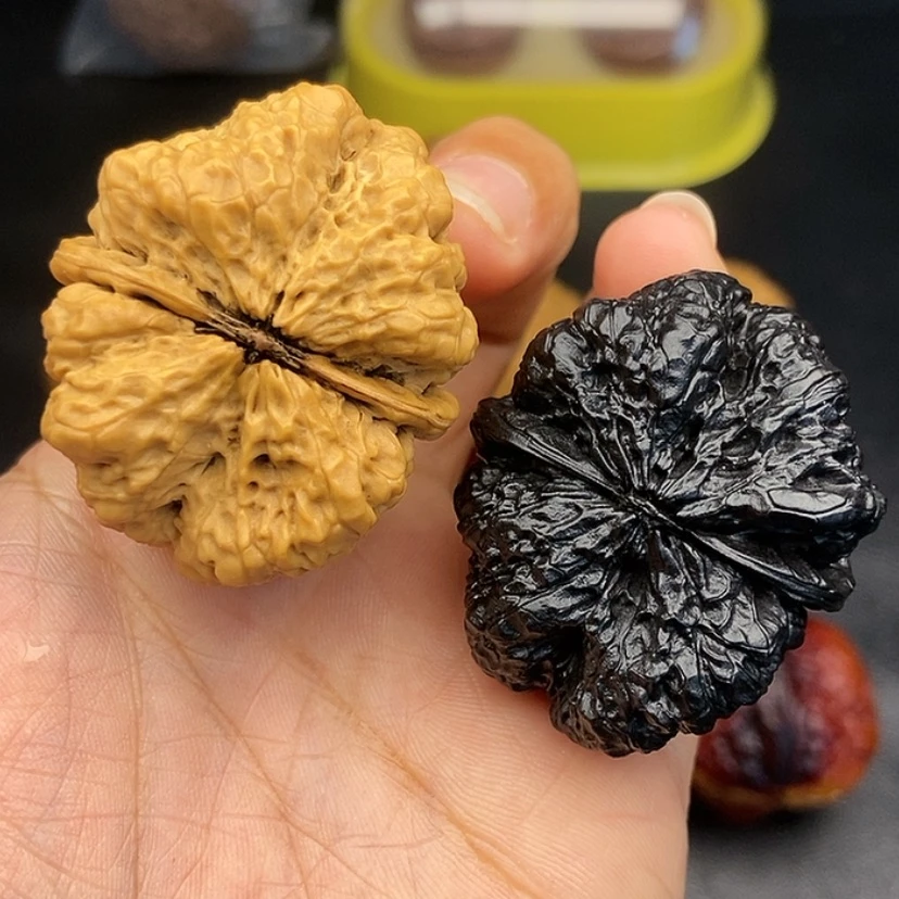 【闪购商品】把件文玩核桃42尺蝴蝶蟾