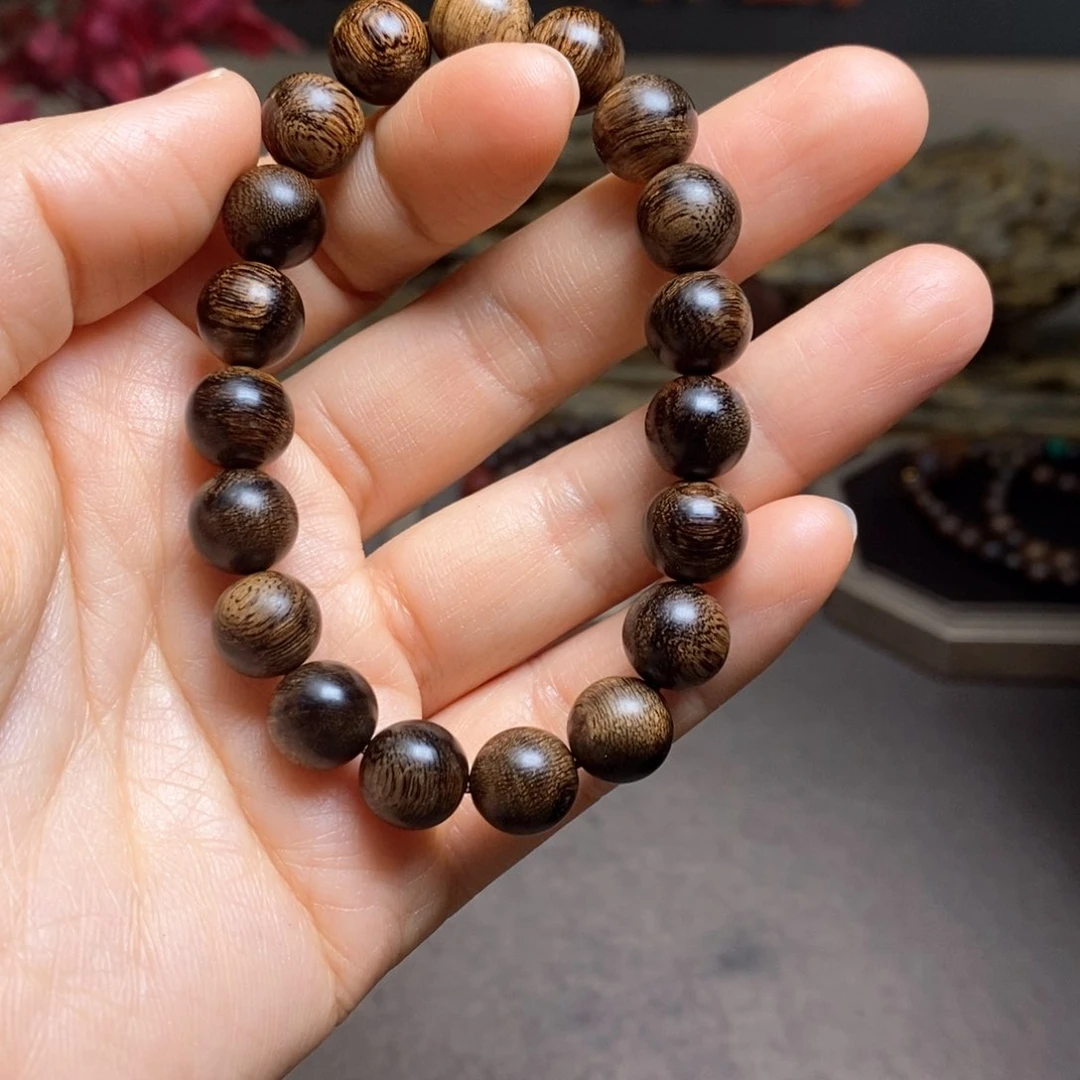 沉香手串越南芽庄黄棋楠瘤疤1.0