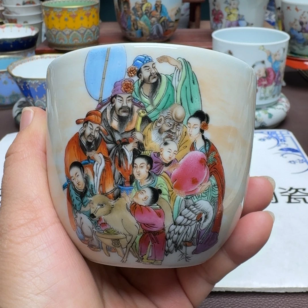 景德镇手工手绘展示