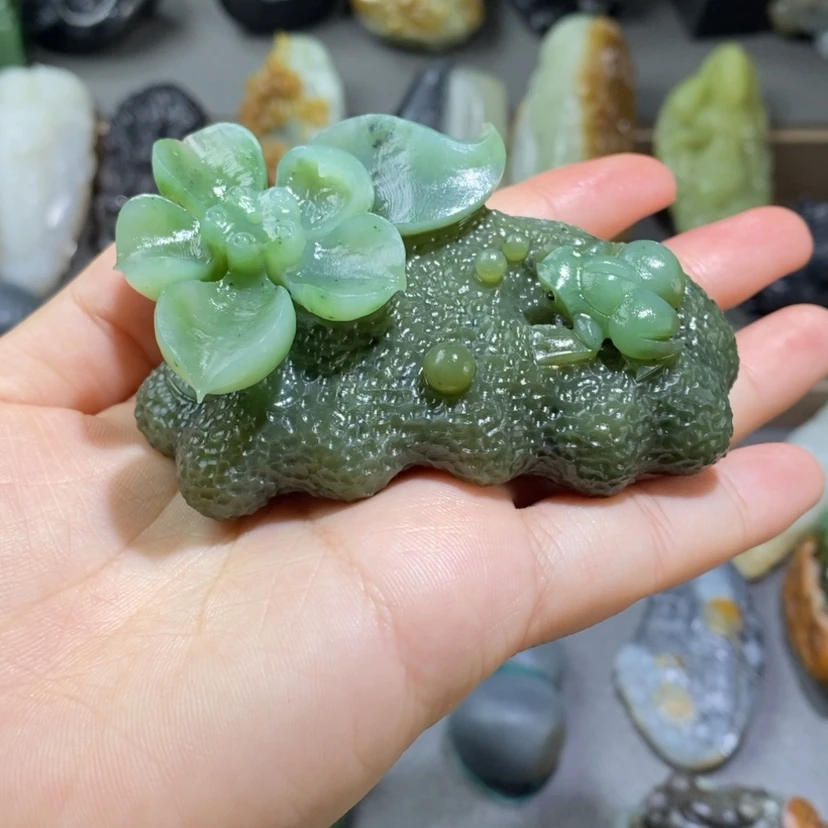【闪购商品】和田玉未镶嵌摆件定制