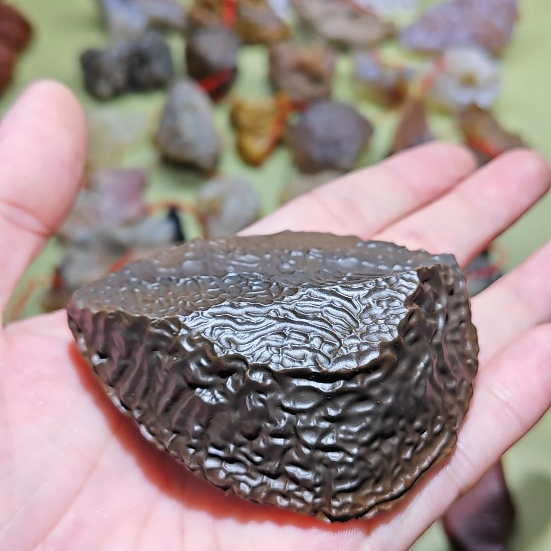 石材戈壁石手把件摆件