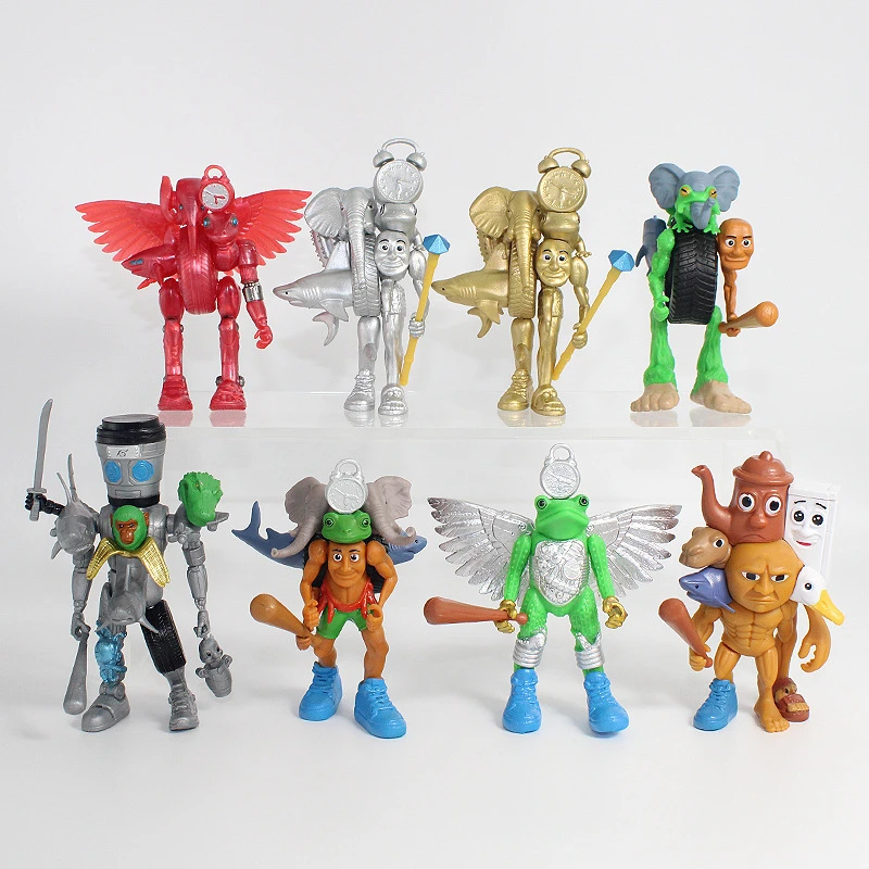 美国ai山海经新款融合怪大合集手办盲盒隐藏版红色青蛙人公仔摆件