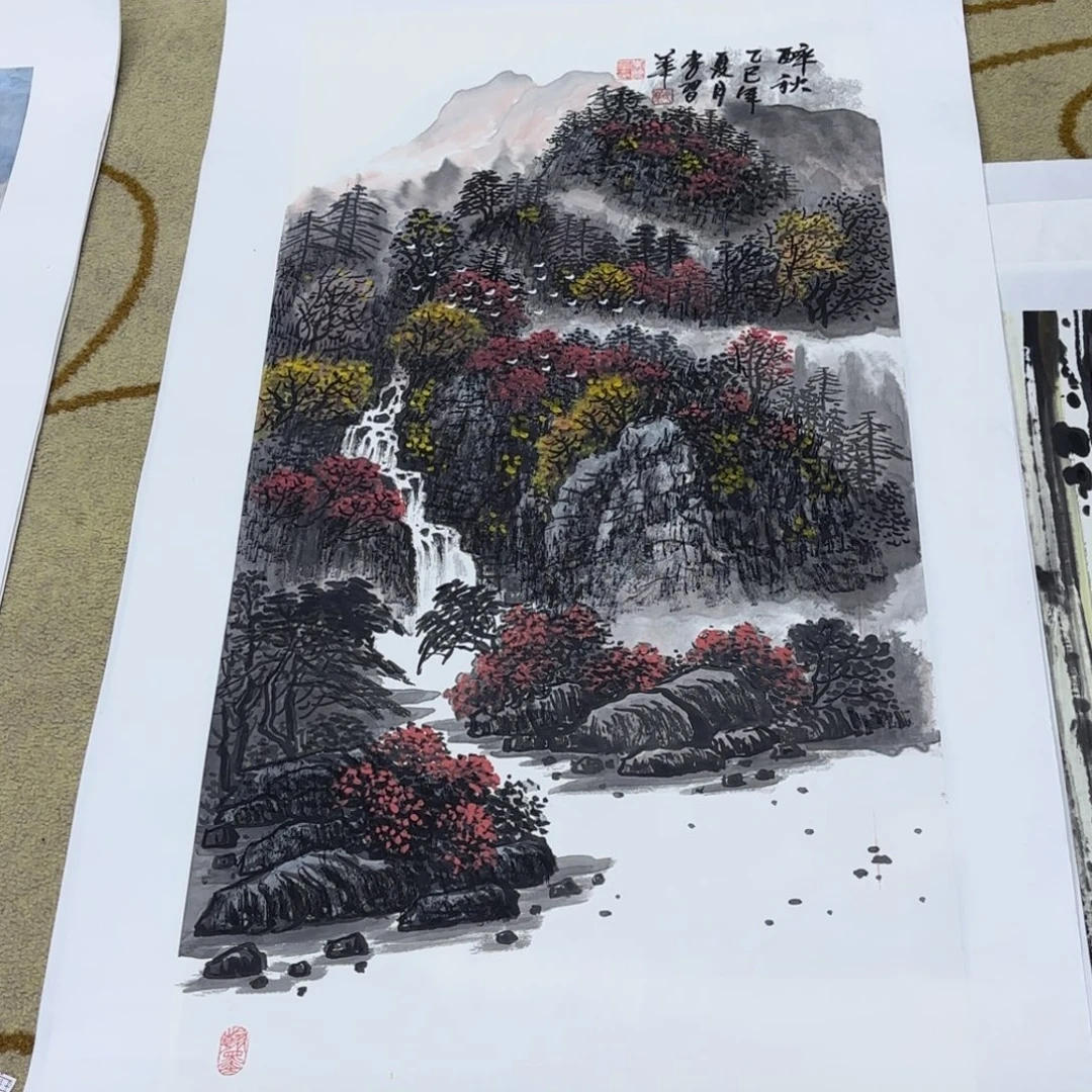 ༀ***ༀ国画李西华老师三尺刘