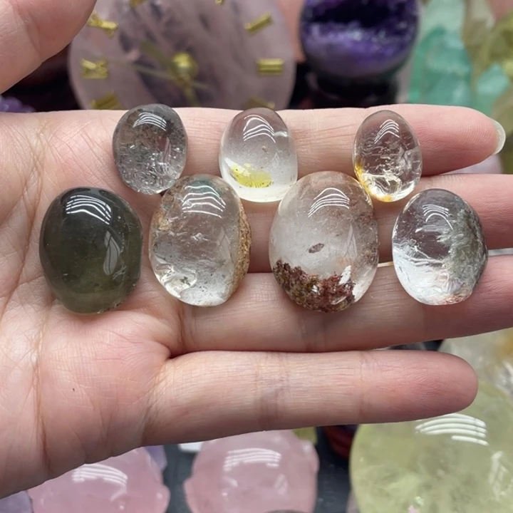 白***禾未镶嵌珠宝半成品水晶54