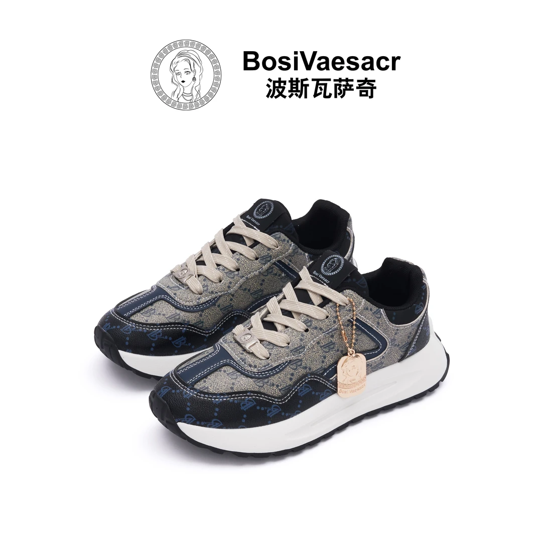 【y专属】2025秋季新款Bosi Vaesacr波斯瓦萨奇轻奢时尚休闲运动鞋