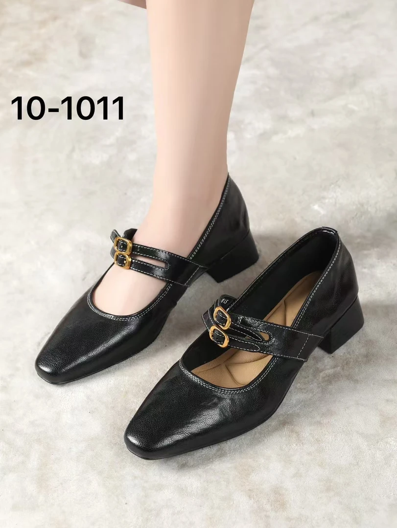 玛丽珍鞋单鞋轻职风吸汗夏季千金风软底皮鞋乐福鞋春夏百搭