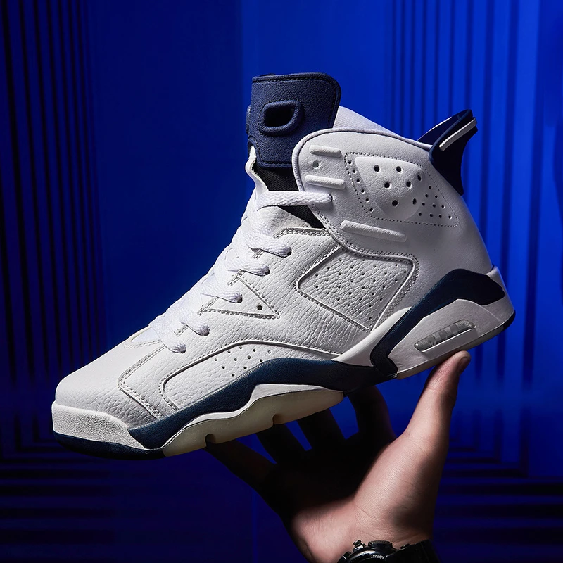 AJ6 橡胶大底回弹实战篮球鞋摩擦有响