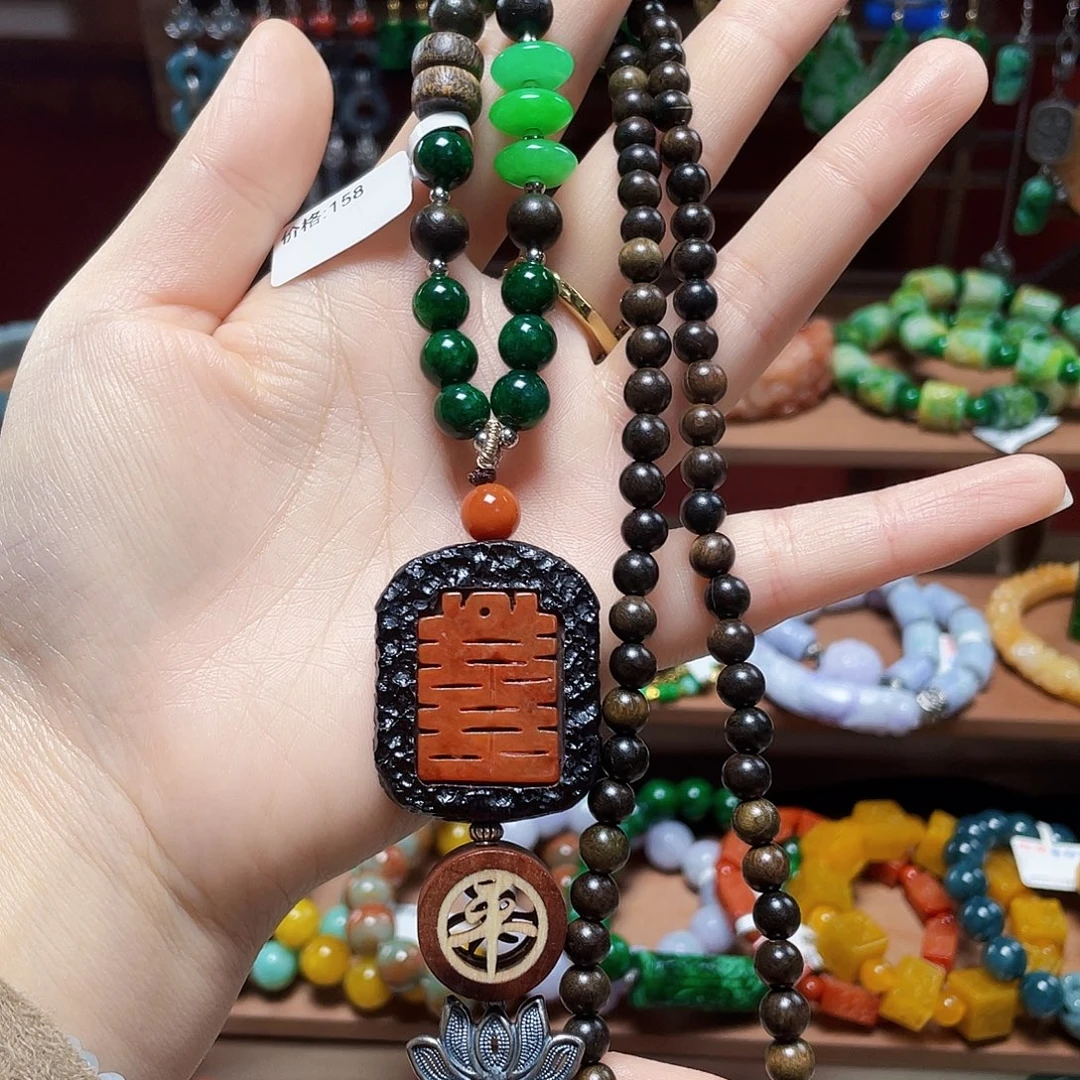 翡翠未镶嵌手链饰品