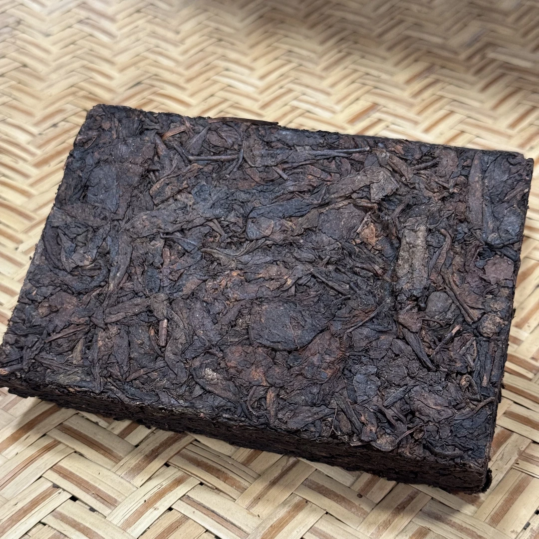 2002年 景迈 枣香熟砖 老茶砖 普洱熟茶