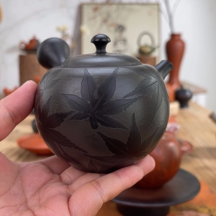 流*树常滑青峰手作茶壶