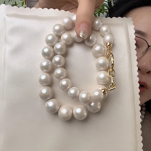 淡水珍珠颈饰未镶嵌