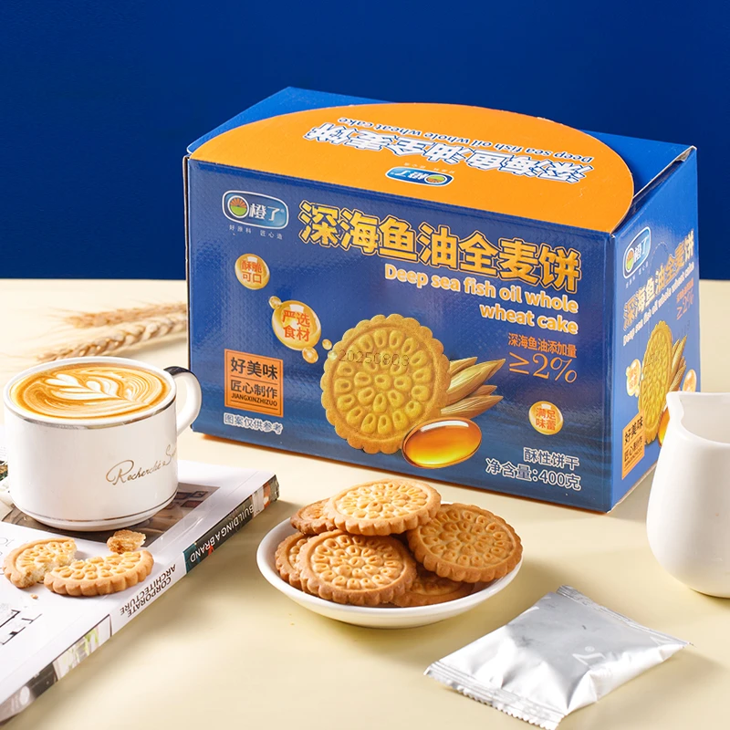 深海鱼油全麦饼D