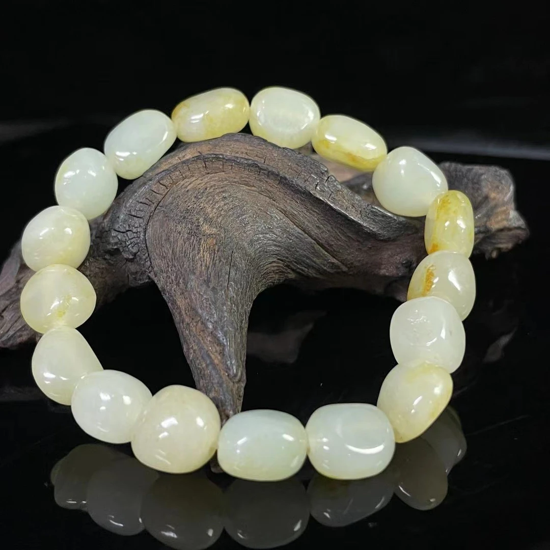 A883 和田玉手串 YJ423509