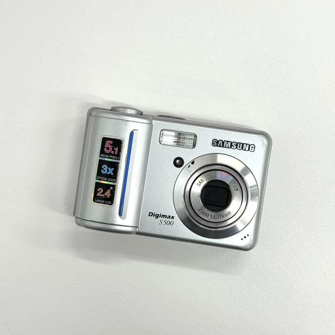 9新 Samsung/三星 S500银 510万像素 复古冷白氛围感 不支持试用
