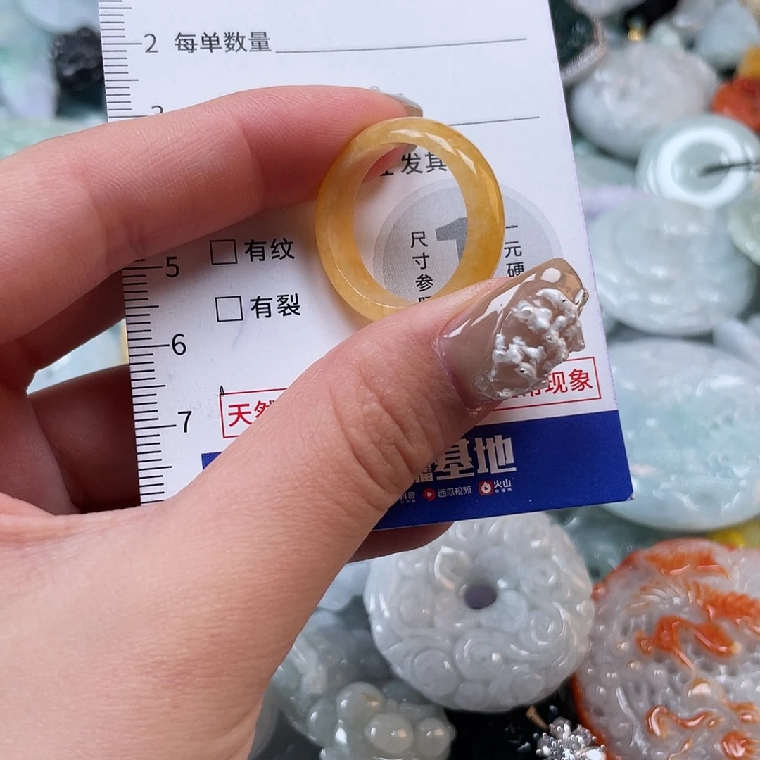 翡翠未镶嵌颈饰654