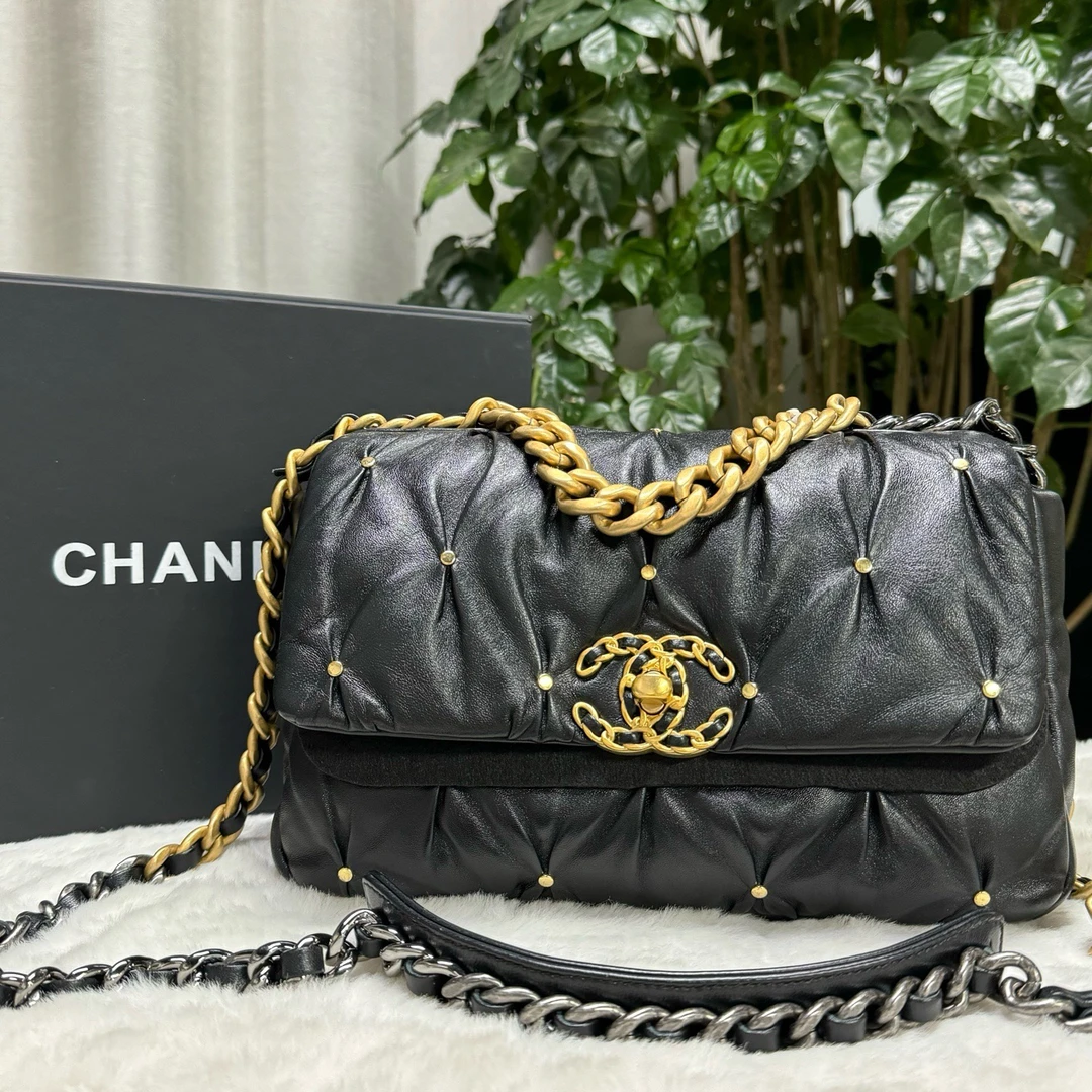 99新 Chanel/香奈儿 19bag小号芯片款 15859918