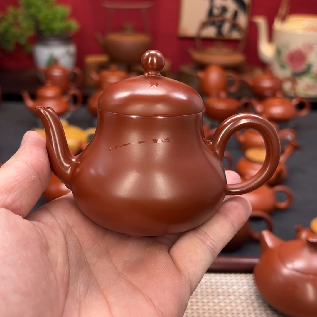 紫砂茶壶潮州手拉壶