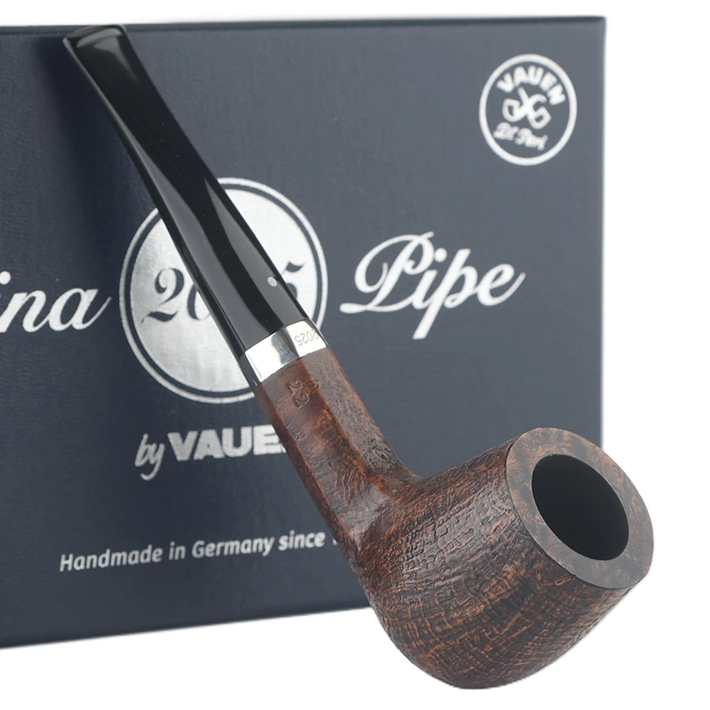 云鹤烟都Vauen德国进口石楠木2025年中国斗系列603棕色喷砂