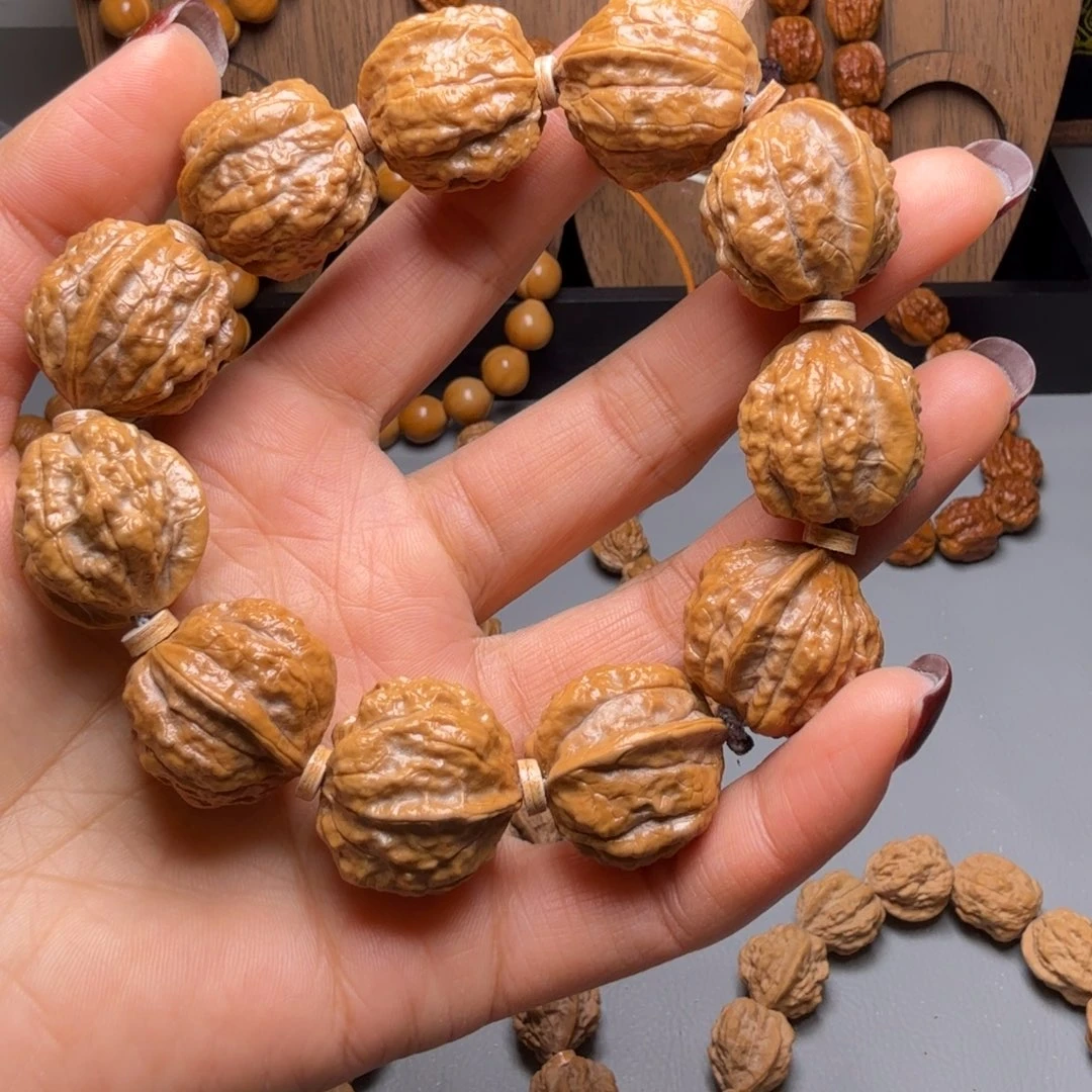 文玩核桃手串大尺寸全品金蟾