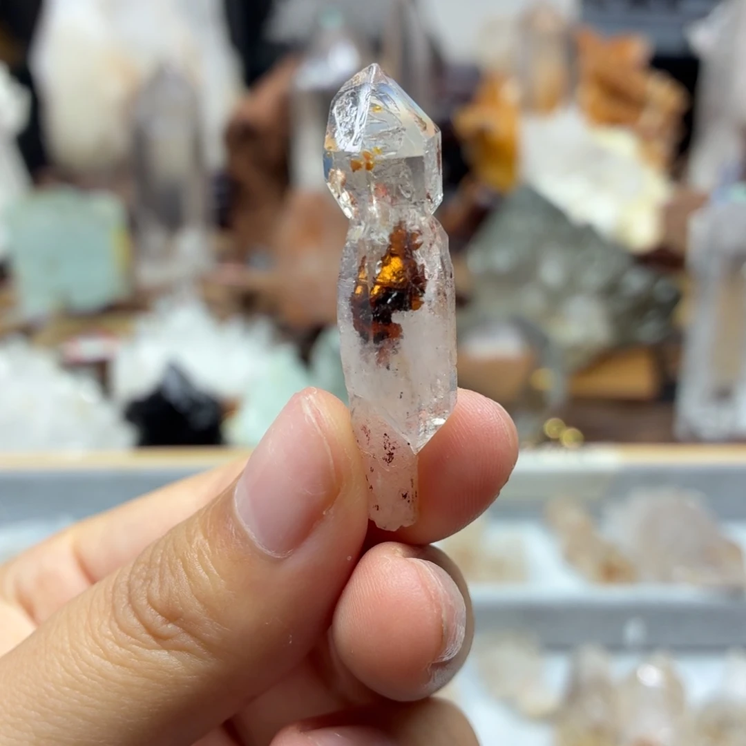 银S925镶嵌珠宝半成品水晶