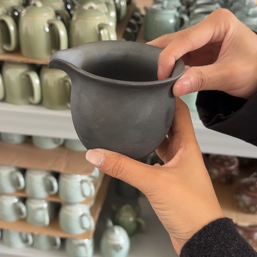龙泉云间青瓷小米茶器