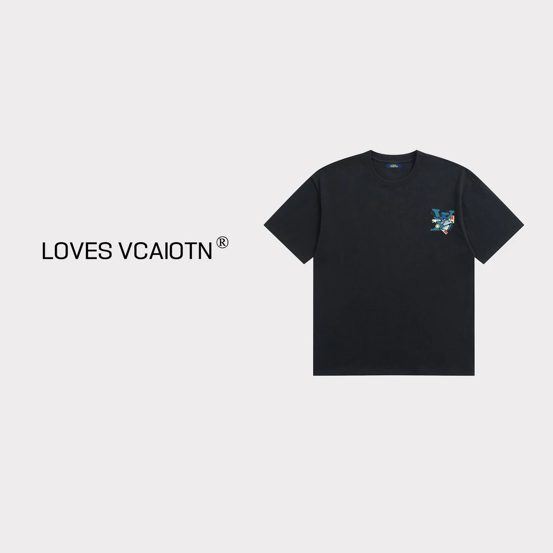 【1折专区】LOVES VCAIOT 夏季情侣高级感短袖T恤 纯棉亲肤柔软16