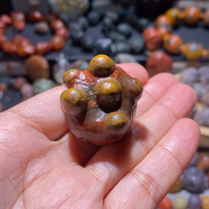 有机玻璃玛瑙原石放漏