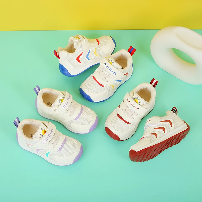 儿童学步鞋2025年秋季新款休闲男童网鞋中小童透气轻便女童运动鞋