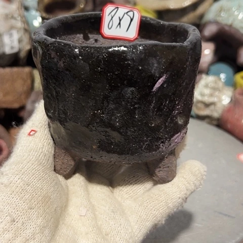 粗陶花盆制作就这样了