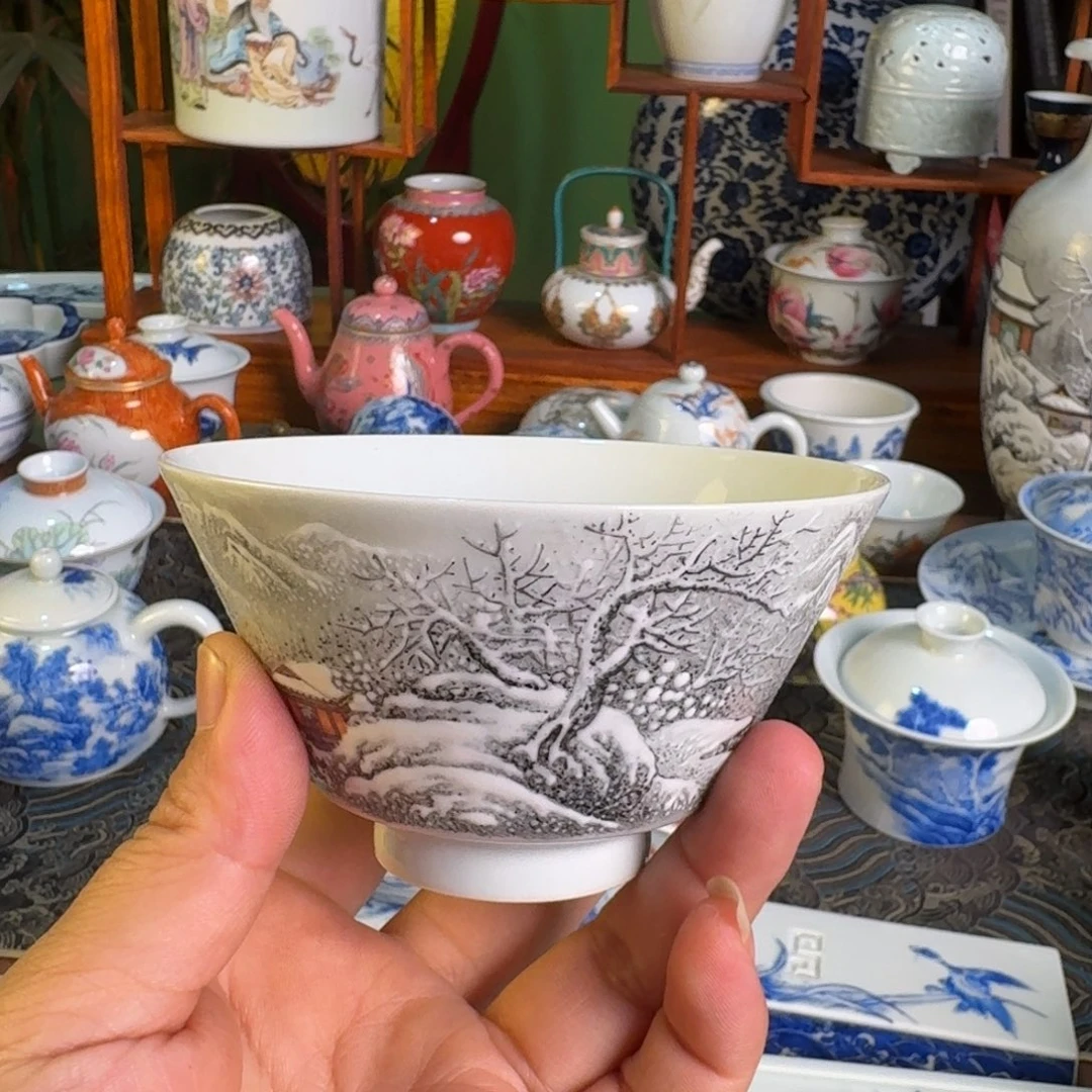 春***1景德镇瓷器艺术水杯