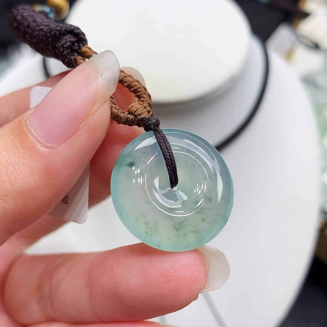 翡翠未镶嵌胸饰翡翠126，20.7/5.5