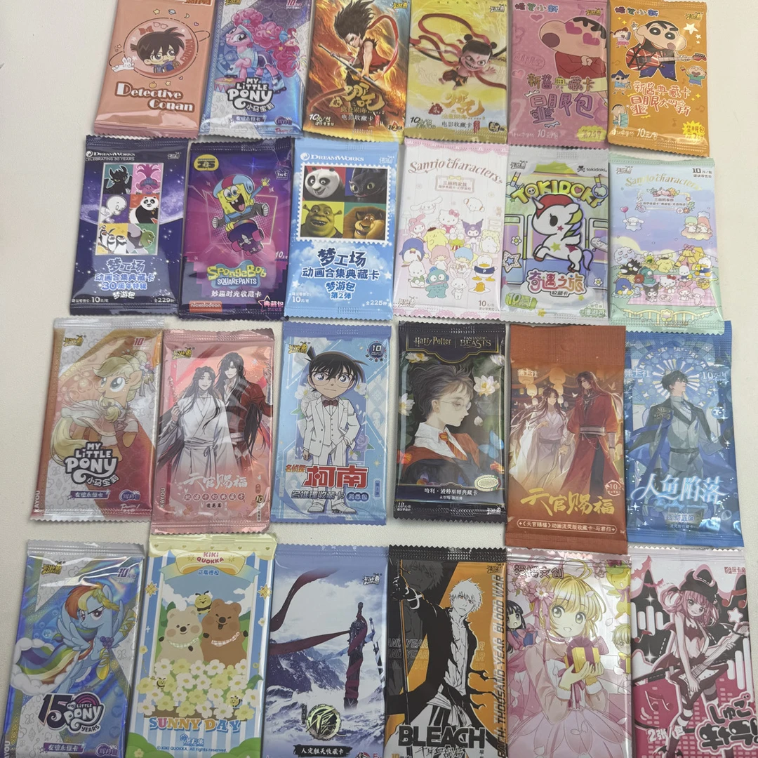 清仓混IP大乱斗，各种卡牌盲盒任意5包（默认代拆）