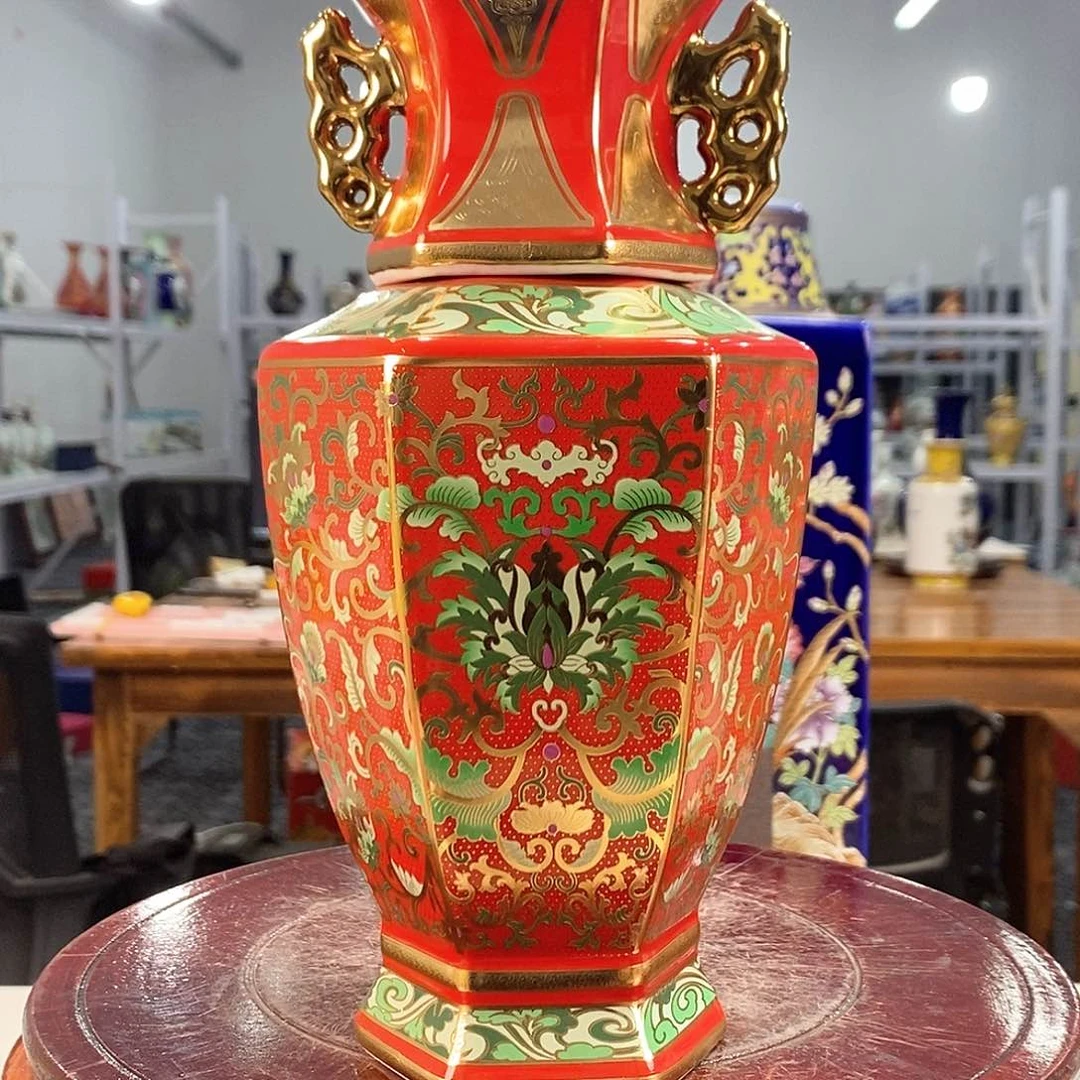 摆件•景德镇陶瓷花瓶摆件