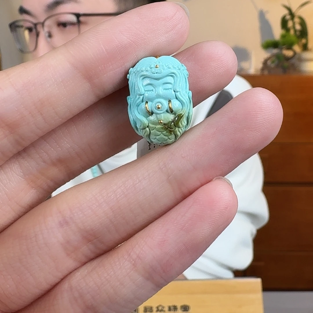 绿松石未镶嵌珠宝奇石