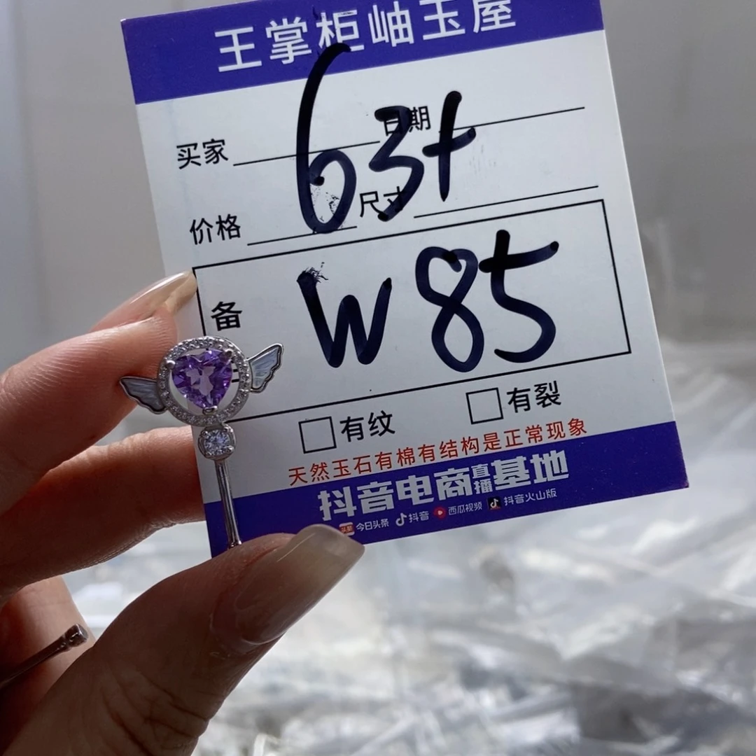 银S925镶嵌颈饰水晶