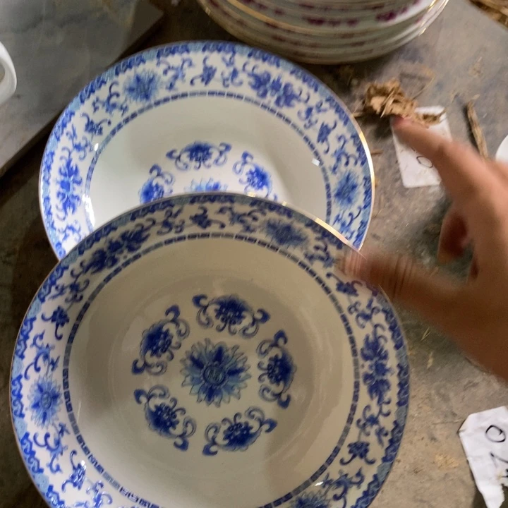 瓷片景德镇陶瓷两个