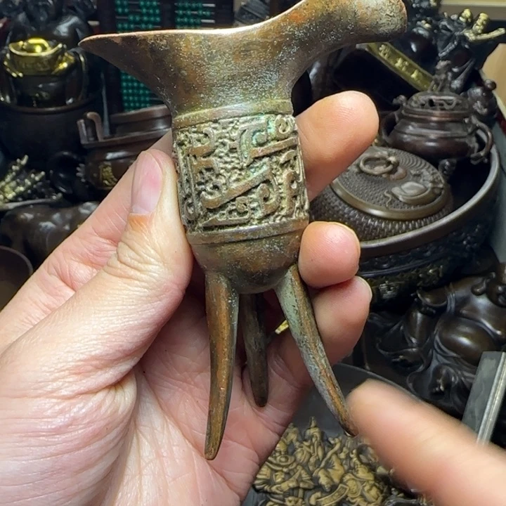 铜器把玩摆件链接