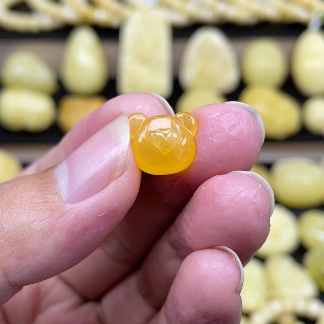 琥珀未镶嵌裸石琥珀蜜蜡