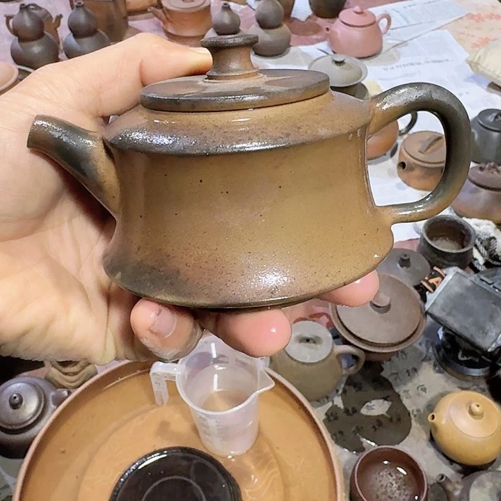 紫砂茶壶东**来坭兴陶柴烧