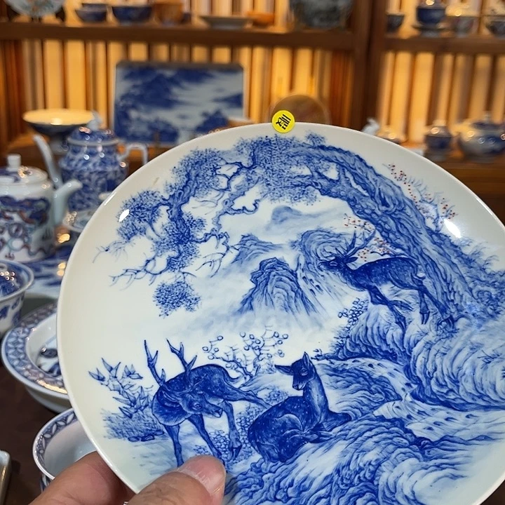 錡镇堂手工手绘绘壶承